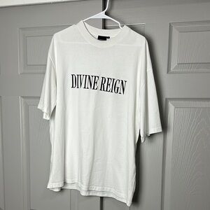 Divine Reign Graphic Oversized Tee
